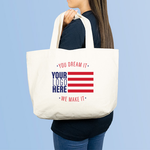 USA-Made Tote Bags, Jumbo